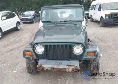 1999 Jeep Wrangler Se из США, поврежденный, VIN 1J4FY29P7XP479351